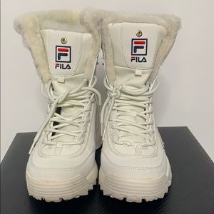 FILA Disruptor Boots shearling